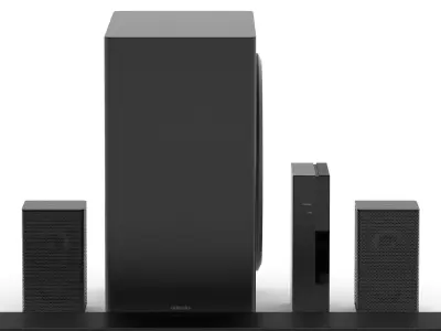 Samsung Q-series Wireless Dolby ATMOS Soundbar Q910C 3D model