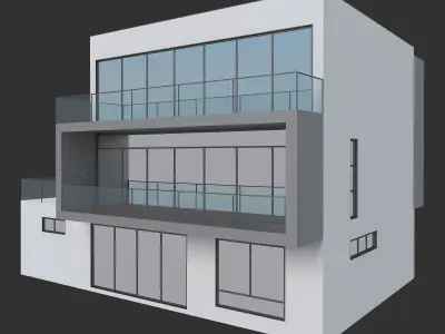 House 5 3D model purchase
