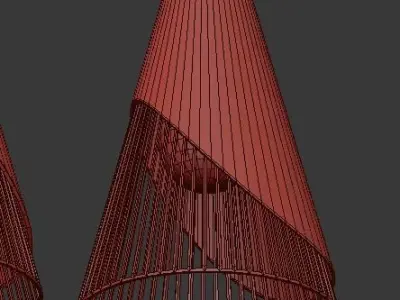 Conic Section Light 3D model