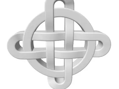 Celtic Knot 3 3D model