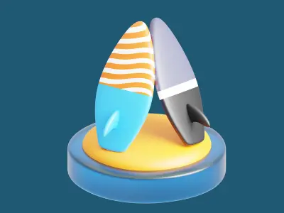 3D Holiday Element 3D model