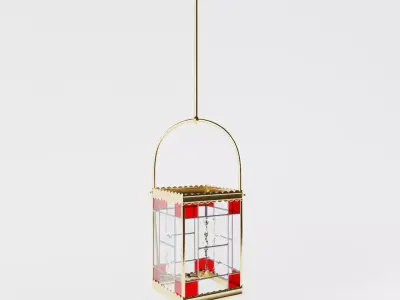 Victorian Hall Lantern 3D model