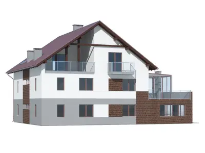 Cottage 042 3D model