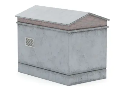 Rooftop 02 3D model