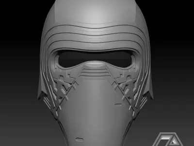 Star Wars - Kylo Ren Helmet 3D print model