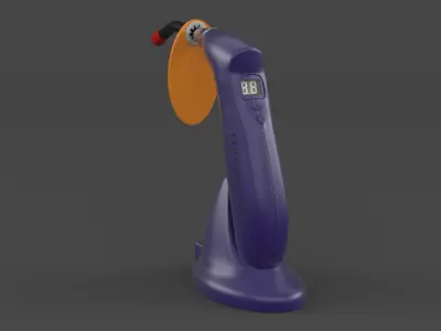 Led Curing Light Lamp 3D model