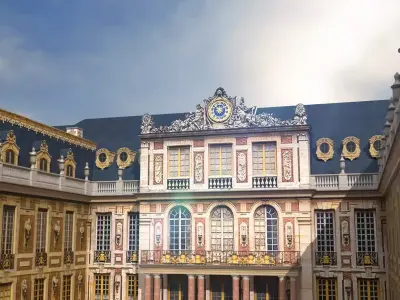 Palace of Versailles High Quality 3D Architectural Model 3D model