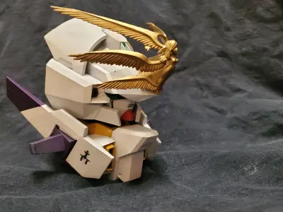 Angel V fin for Bee Style Woundwort  -Add on 3D print model