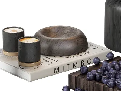 Decorative set 17 3D model