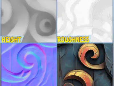 Stylized Ornaments Seamless Texture Texture