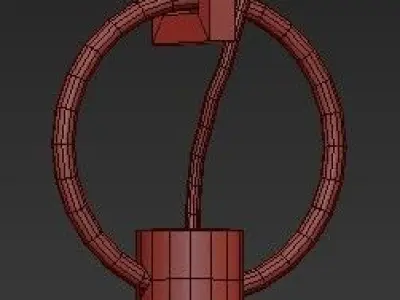 Chrome Pendant 3D model