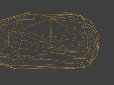 Low Poly Rock 2 polygonal Free low-poly 3D model