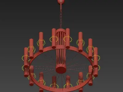 Visual Comfort chandelier 3D model buy