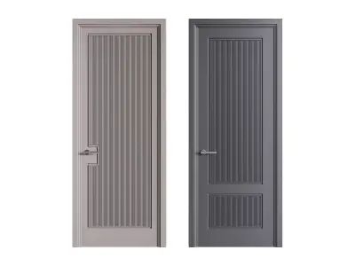 Modern entrance door 55 3D model