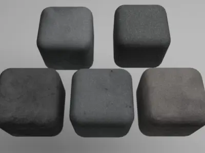 Concrete Materials Pack 2 for C4D R20 3D model