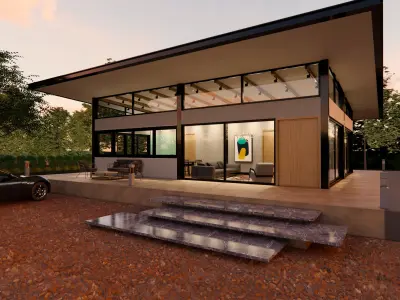 Farm House 3D model order