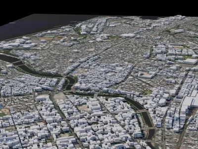 Kagoshima - Japan 3D model