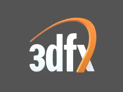 3dfx Logo v1 002 Free low-poly 3D model