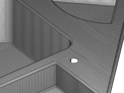 Plastic Premium Kitchen Corner Sink Toy 3D model