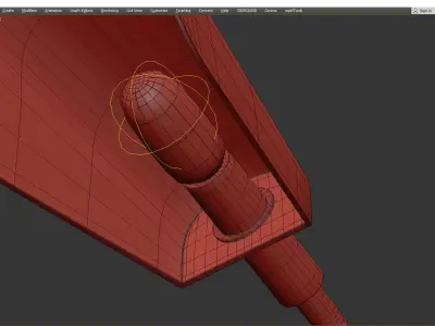 Hudson Valley Bowery Desk Lamp Low-poly 3D model