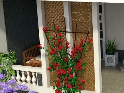 FL Victorian Splitlevel 3D model