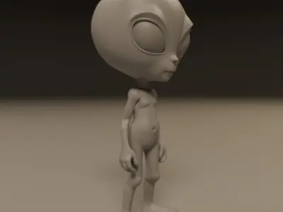 Alien  3D print model purchase