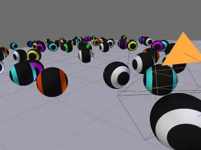 Light Spheres 3D model