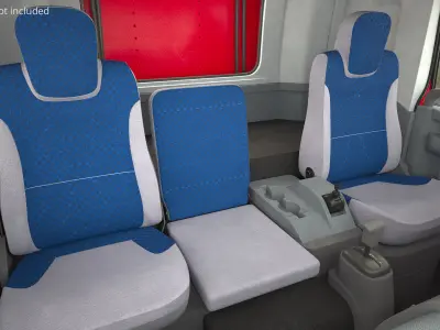  Commercial Vehicle Box Truck Red 