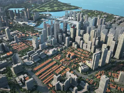 Singapore Singapore Marina Bay Sands Singapore city  3D model