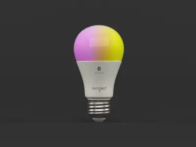 Bulb Collection edison smart light 3D model
