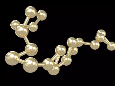 Amino Acids 19 gencomplexity v1 007 Low-poly 3D model