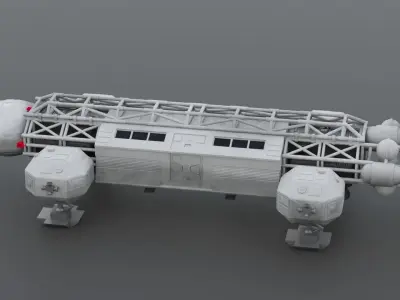 SPACE 1999 EAGLE 3D model purchase