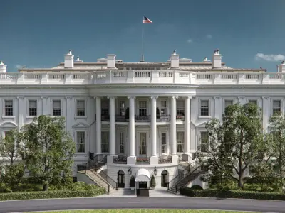  White House Complete Building 