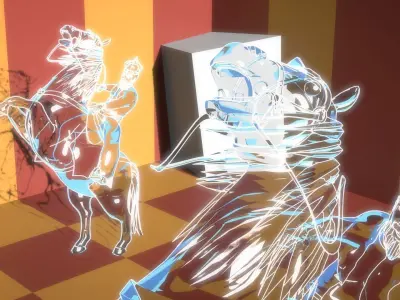 For Anime In Blender - Simple Glass Shader Free 3D model