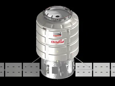 Standard Cygnus spacecraft 3D model