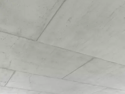 Monolithic Concrete Ceiling - slab joints 05 Texture