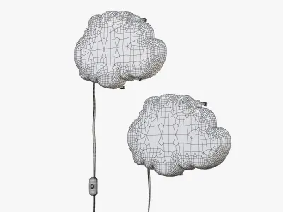 Dromsyn wall lamp Ikea 3D model
