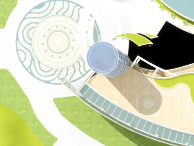 Architectural Modern Alien s Texture