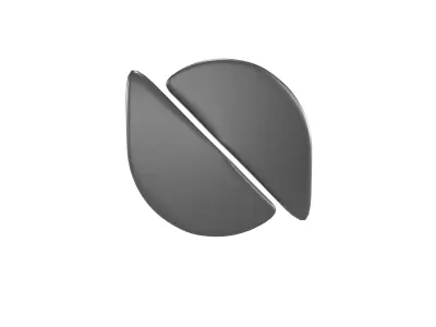 Ontology Coin v2 003 Low-poly 3D model