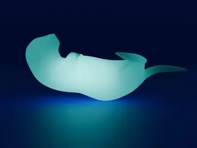 Sea Otter Indirect Lighting 3D model