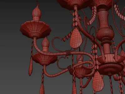 Chandelier Medea E 1 1 8 GM  3D model