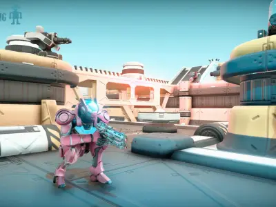 Stormfang Low-poly 3D model