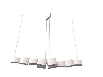 Modern Interior Lamp Set 3D model