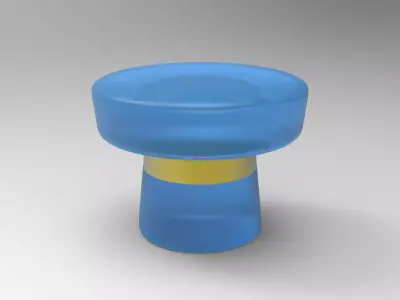 Zampu Center Table Low-poly 3D model