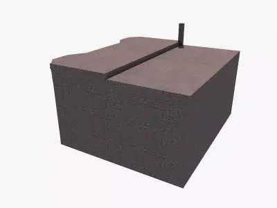 Chicago House Low-poly 3D model