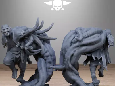 Corrupted Guard Butchers 3D print model