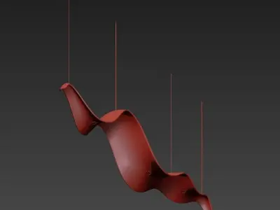 AURA CHANDELEIR 3D model