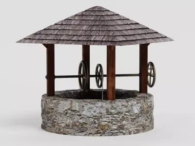 -Medieval Well- 3D model