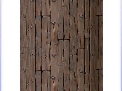 Stylized Wood Seamless Texture Texture 2