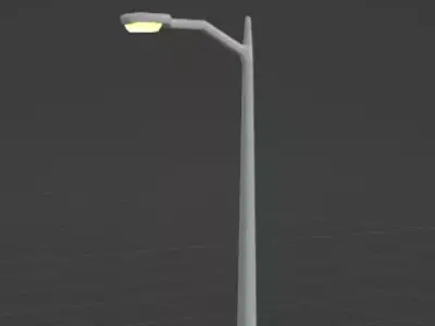 street lamp  Free low-poly 3D model
